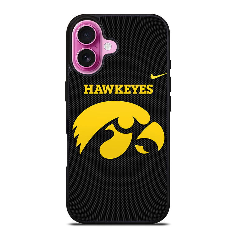 IOWA HAWKEYE LOGO iPhone 16 Plus Case Cover