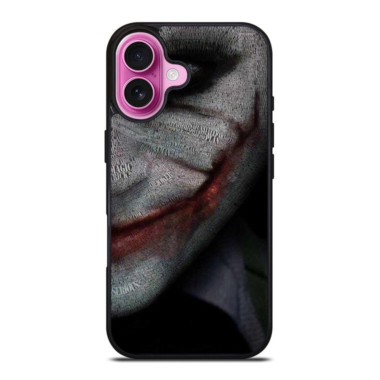 JOKER HEATH LEDGER ART iPhone 16 Plus Case Cover