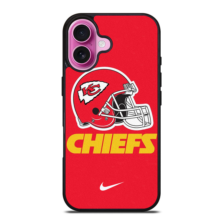 KANSAS CITY CHIEFS HELMET iPhone 16 Plus Case Cover