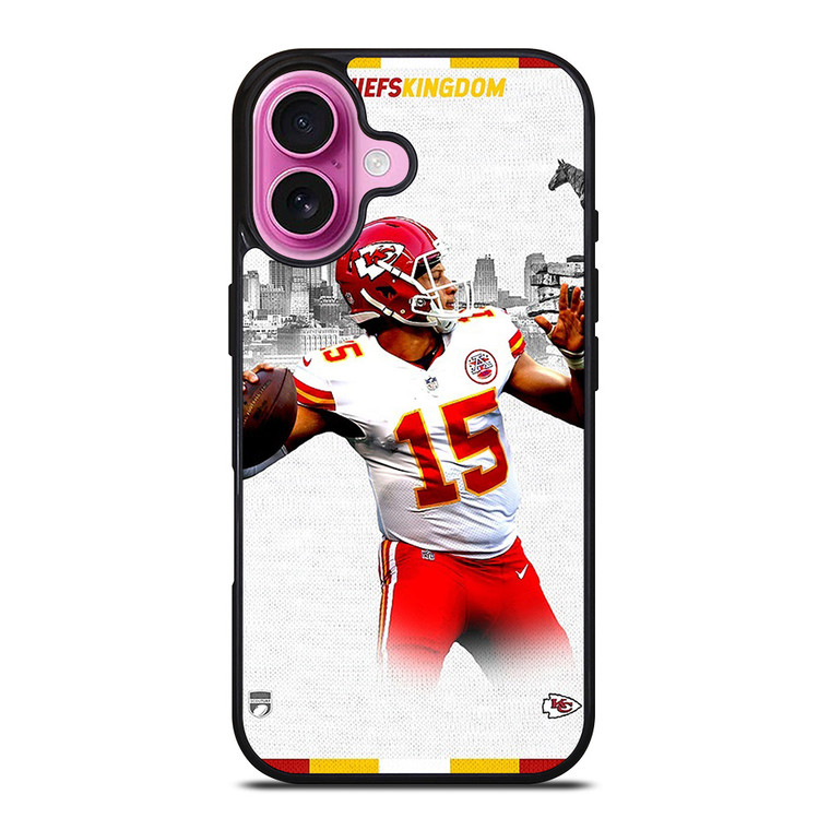 KANSAS CITY PATRICK MAHOMES NFL FOOTBALL iPhone 16 Plus Case Cover KANSAS CITY PATRICK MAHOMES NFL FOOTBALL iPhone 16 Plus Case Cover
