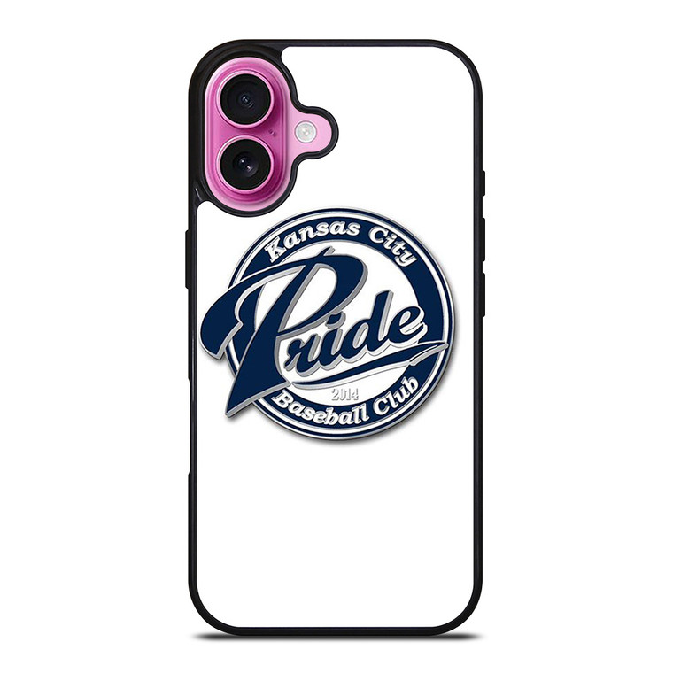 KANSAS CITY PRIDE LOGO BASEBALL TEAM ICON iPhone 16 Plus Case Cover