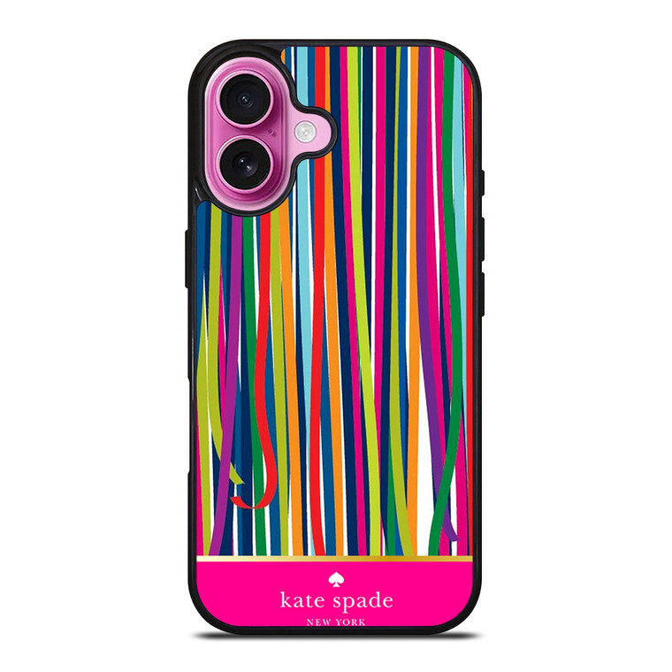 KATE SPADE ABSTRACT STRIPE iPhone 16 Plus Case Cover