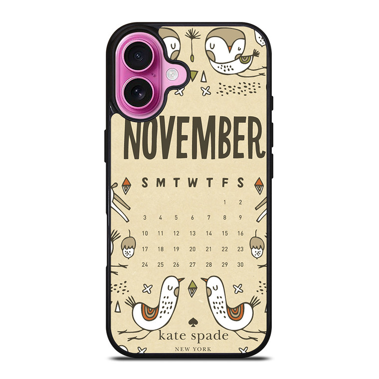 KATE SPADE NOVEMBER iPhone 16 Plus Case Cover