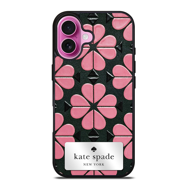 KATE SPADE PINK LOVE COLLAGE iPhone 16 Plus Case Cover KATE SPADE PINK LOVE COLLAGE iPhone 16 Plus Case Cover