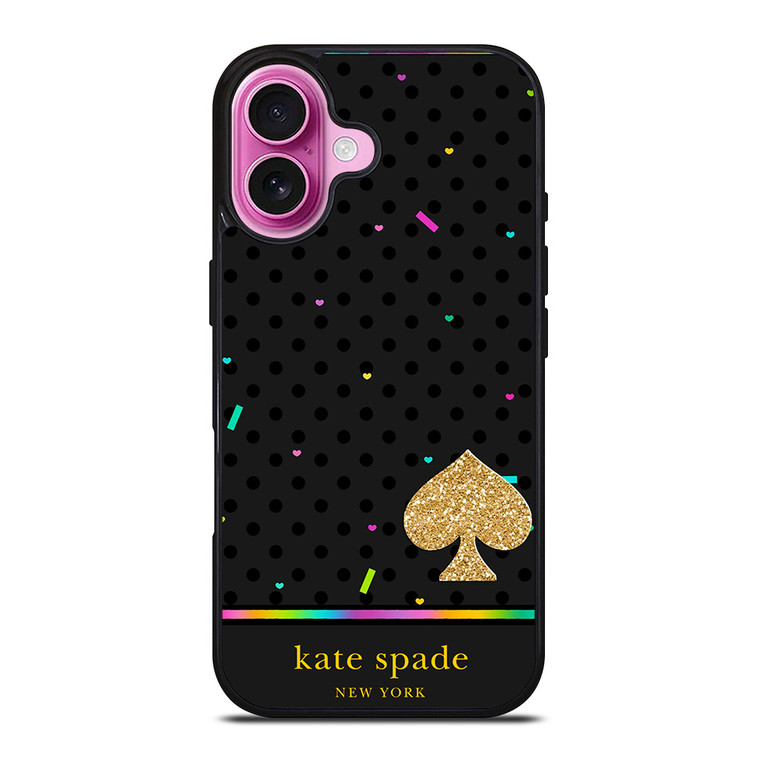KATE SPADE RAINBOW POLKADOTS iPhone 16 Plus Case Cover