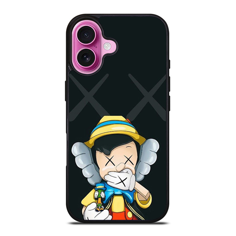 KAWS PINOCCHIO iPhone 16 Plus Case Cover