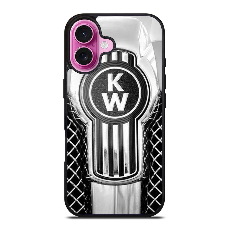 KENWORTH TRUCK SILVER LOGO iPhone 16 Plus Case Cover