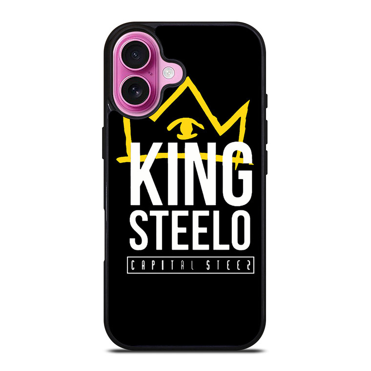 KING STEELO CAPITAL STEEZ LOGO iPhone 16 Plus Case Cover