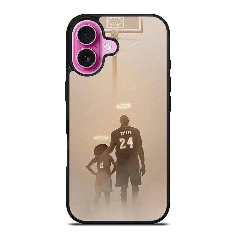 KOBE BRYANT AND GIGI HEAVEN iPhone 16 Plus Case Cover