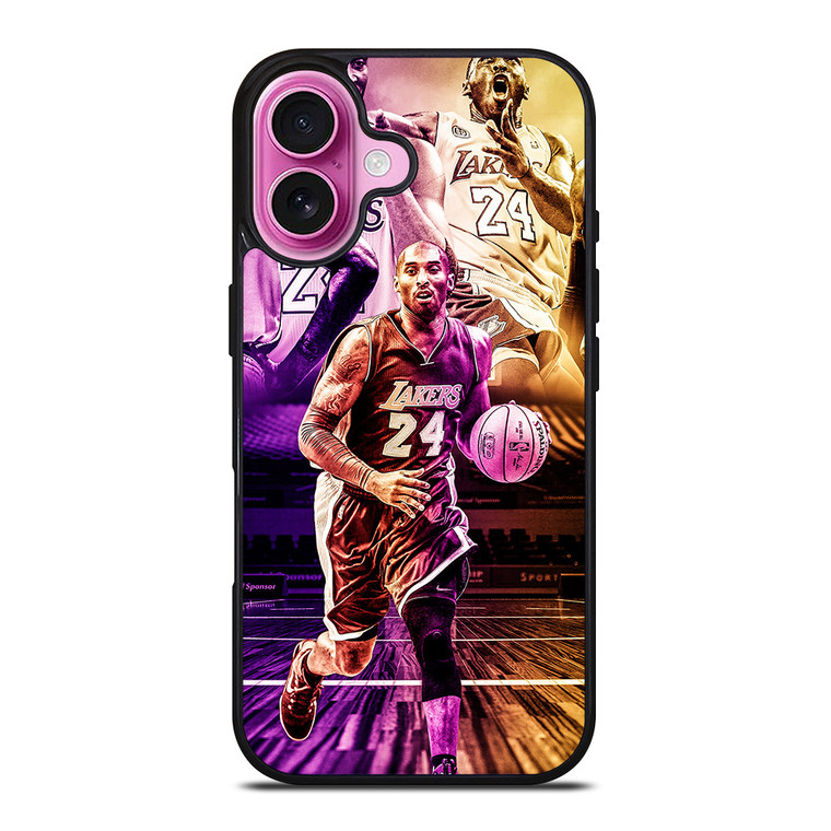 KOBE BRYANT LA LAKERS iPhone 16 Plus Case Cover