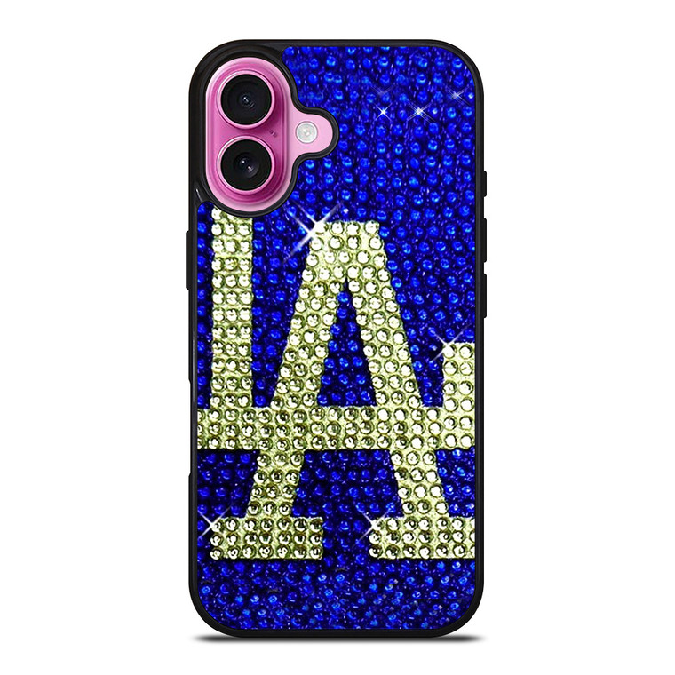 LA LOS ANGELES DODGERS DIAMOND iPhone 16 Plus Case Cover