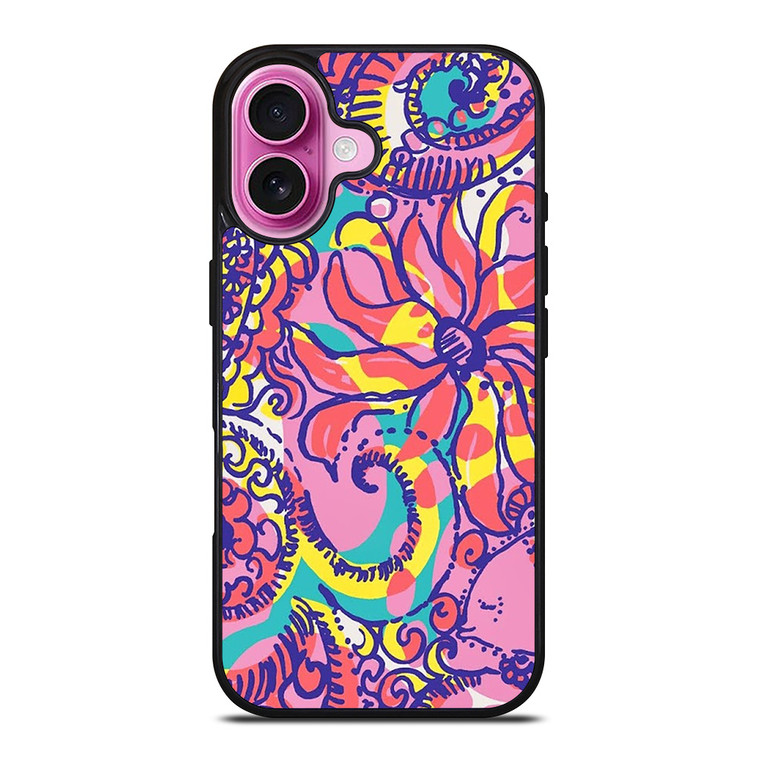 LILLY PULITZER VINTAGE PINK iPhone 16 Plus Case Cover