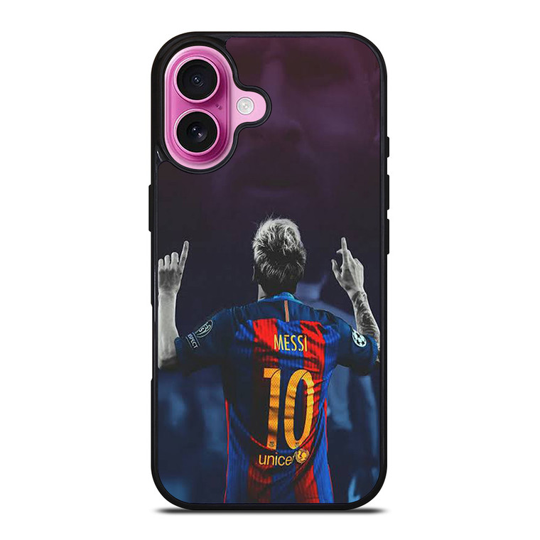LIONEL MESSI BARCA iPhone 16 Plus Case Cover