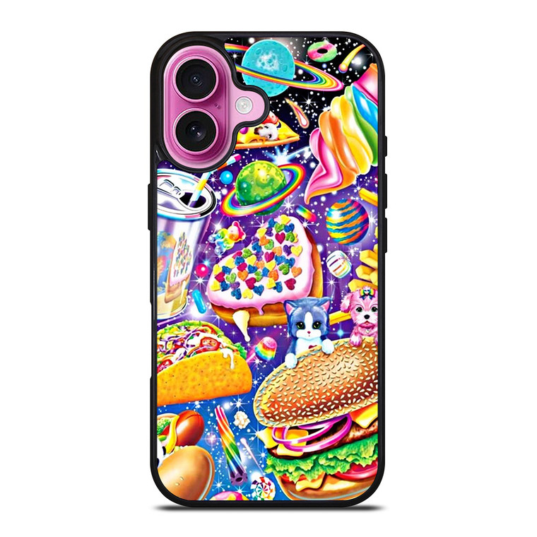 LISA FRANK FOOD iPhone 16 Plus Case Cover