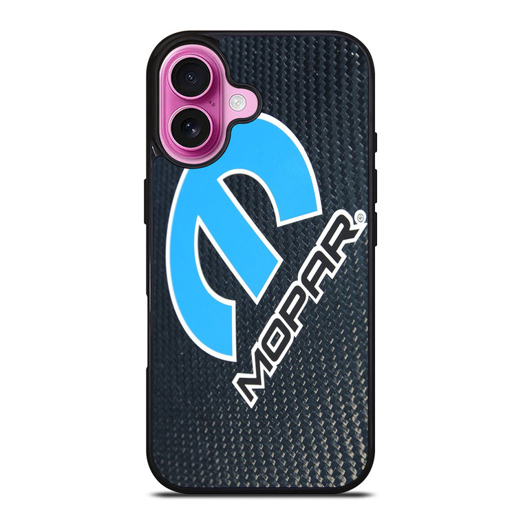 LOGO MOPAR CARBON iPhone 16 Plus Case Cover