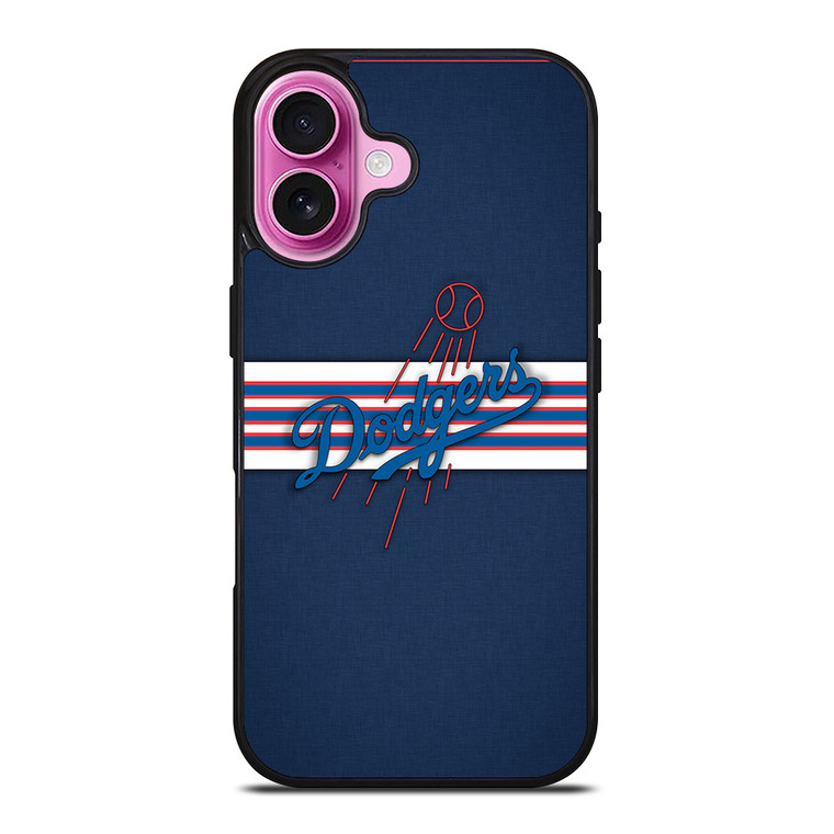 LOS ANGELES LA DODGERS LOGO iPhone 16 Plus Case Cover