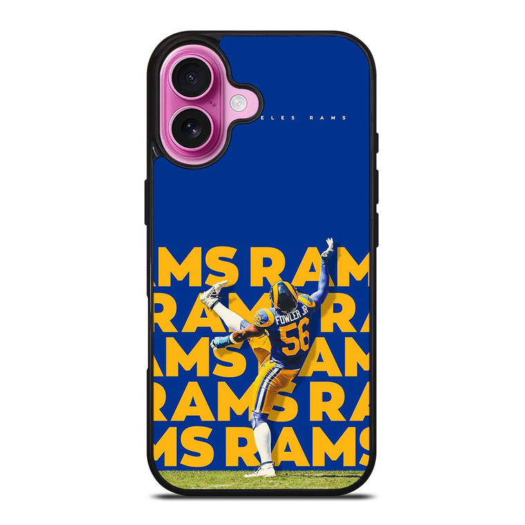 LOS ANGELES RAMS DANTE FOWLER JR iPhone 16 Plus Case Cover