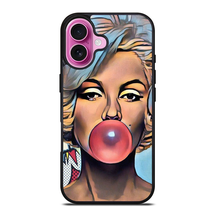 MARILYN MONROE POP ART iPhone 16 Plus Case Cover