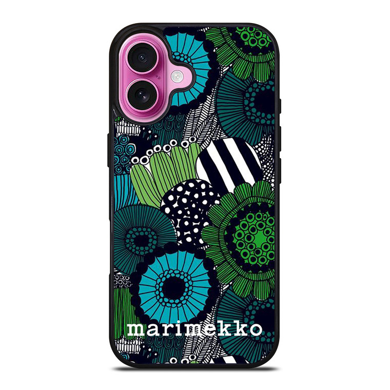 MARIMEKKO FABRIC PATTERN iPhone 16 Plus Case Cover
