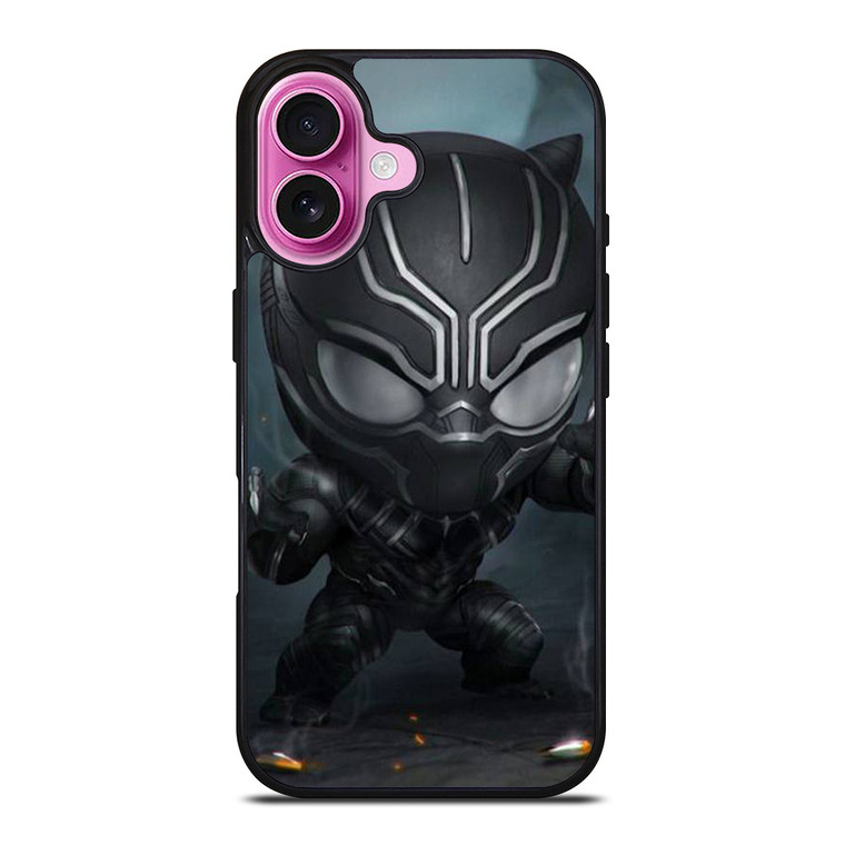 MARVEL BLACK PANTHER KAWAII iPhone 16 Plus Case Cover