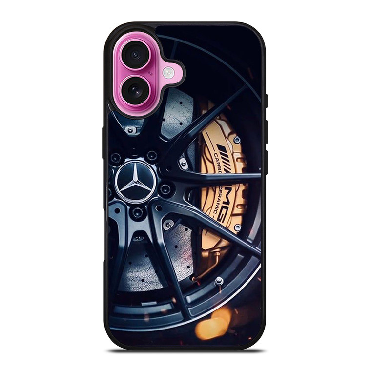 MERCEDES BENZ AMG RIM LOGO iPhone 16 Plus Case Cover
