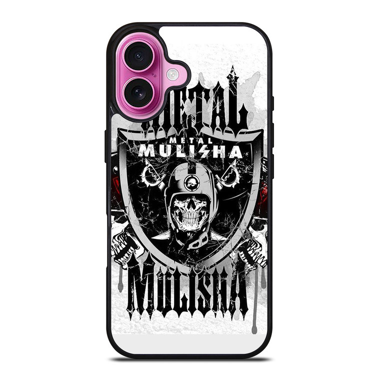 METAL MULISHA ART SKULL iPhone 16 Plus Case Cover