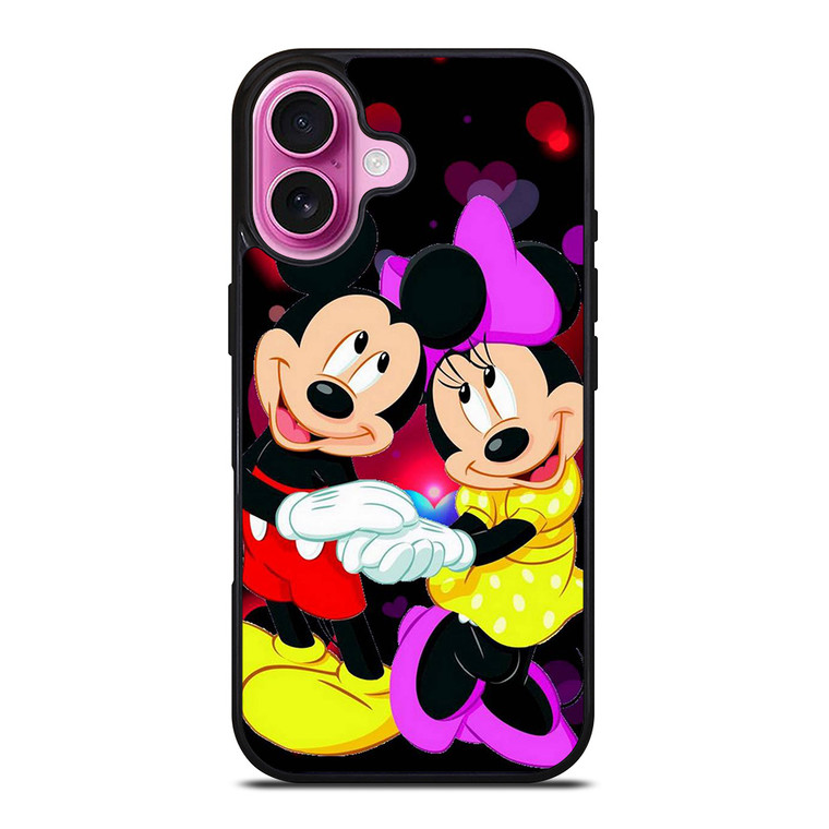 MICKEY MINNIE MOUSE DISNEY LOVE iPhone 16 Plus Case Cover MICKEY MINNIE MOUSE DISNEY LOVE iPhone 16 Plus Case Cover