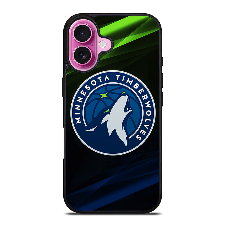 MINNESOTA TIMBERWOLVES LOGO iPhone 16 Plus Case Cover MINNESOTA TIMBERWOLVES LOGO iPhone 16 Plus Case Cover