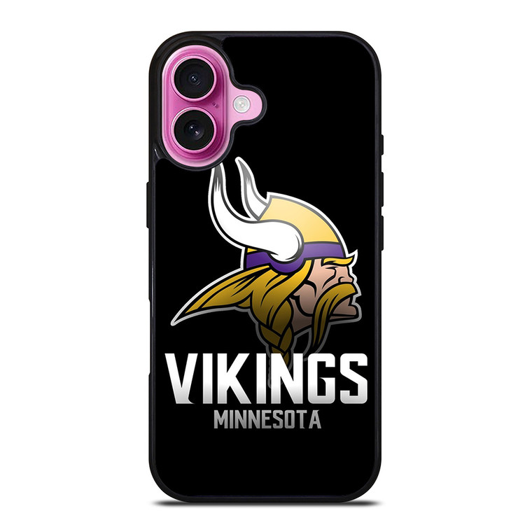 MINNESOTA VIKINGS LOGO iPhone 16 Plus Case Cover