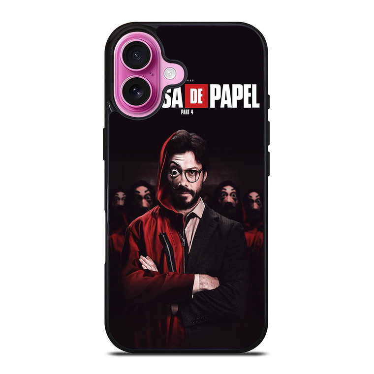 MONEY HEIST LA CASA DE PAPEL PART 4 iPhone 16 Plus Case Cover