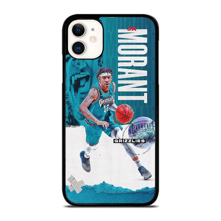 JA MORANT MEMPHIS GRIZZLIES NBA 2 iPhone 11 Case Cover