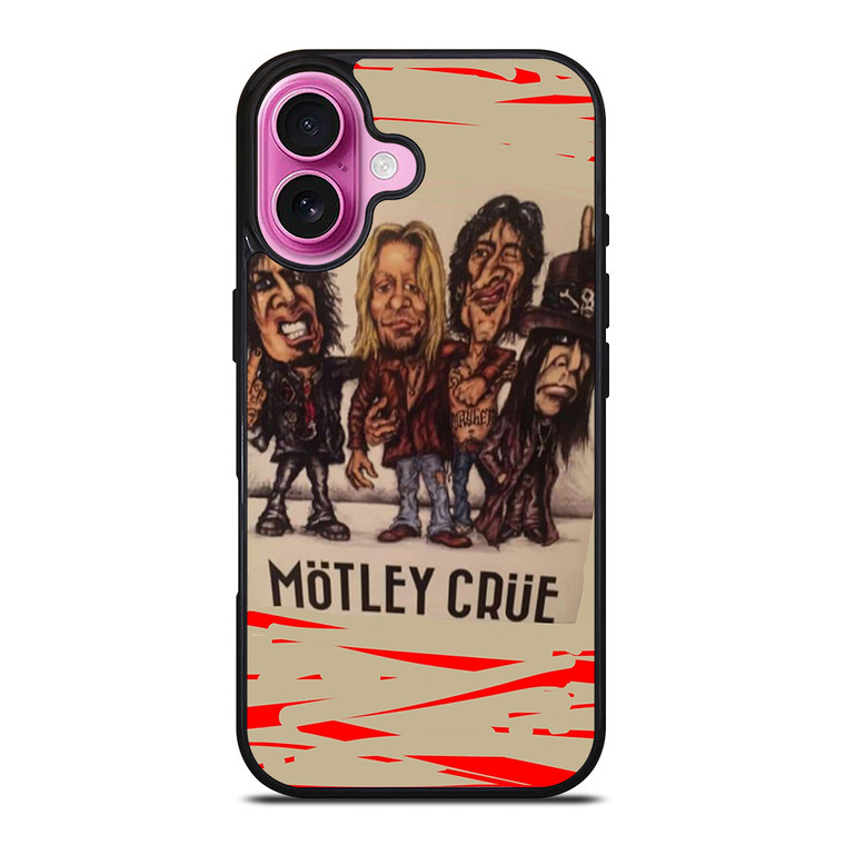 MOTLEY CRUE MEMBER ART iPhone 16 Plus Case Cover