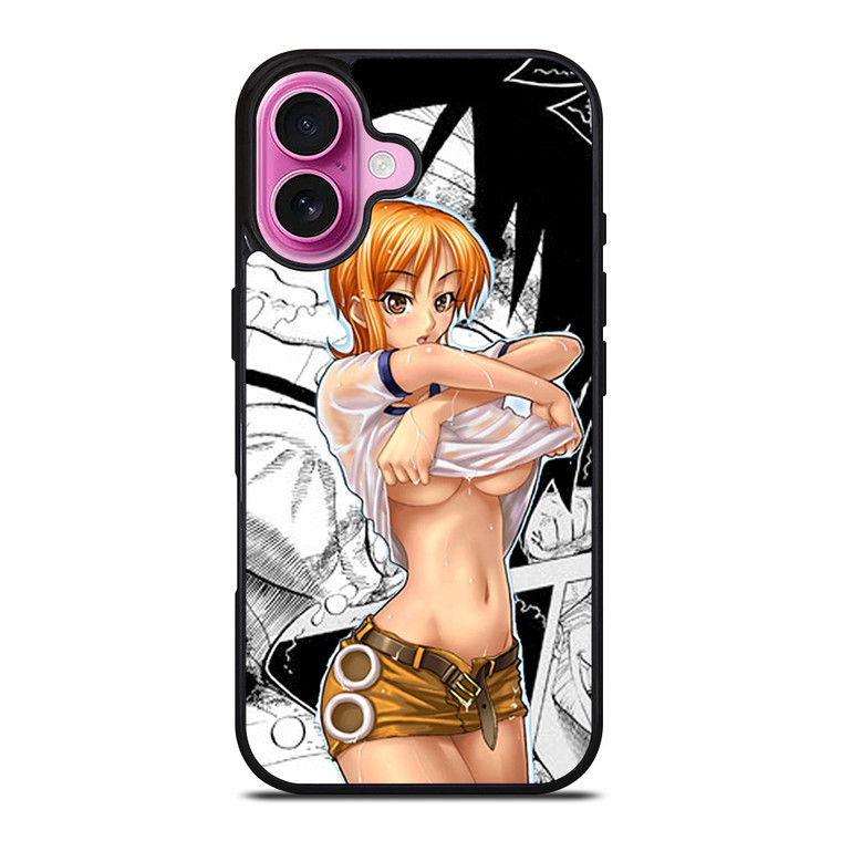 NAMI SEXY ONE PIECE COMIC iPhone 16 Plus Case Cover