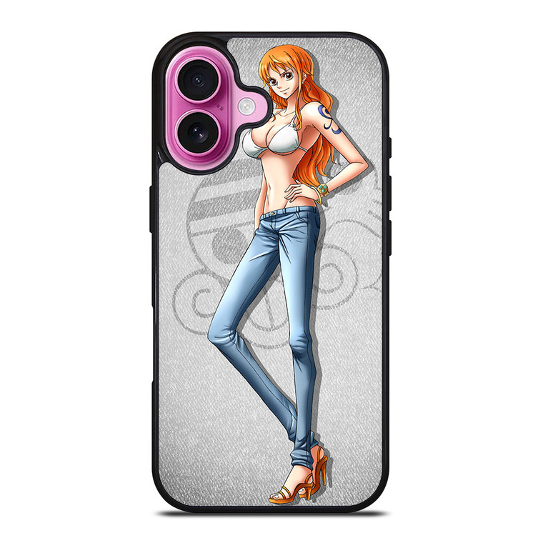 NAMI SEXY ONE PIECE iPhone 16 Plus Case Cover