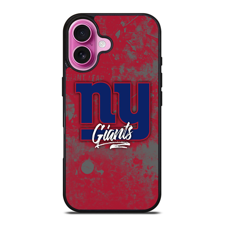 NEW YORK GIANTS ART LOGO iPhone 16 Plus Case Cover