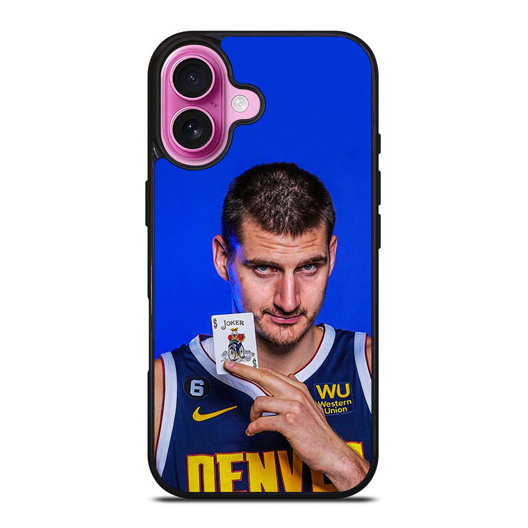 NICOLA JOKIC JOCKER DENVER NUGGETS iPhone 16 Plus Case Cover