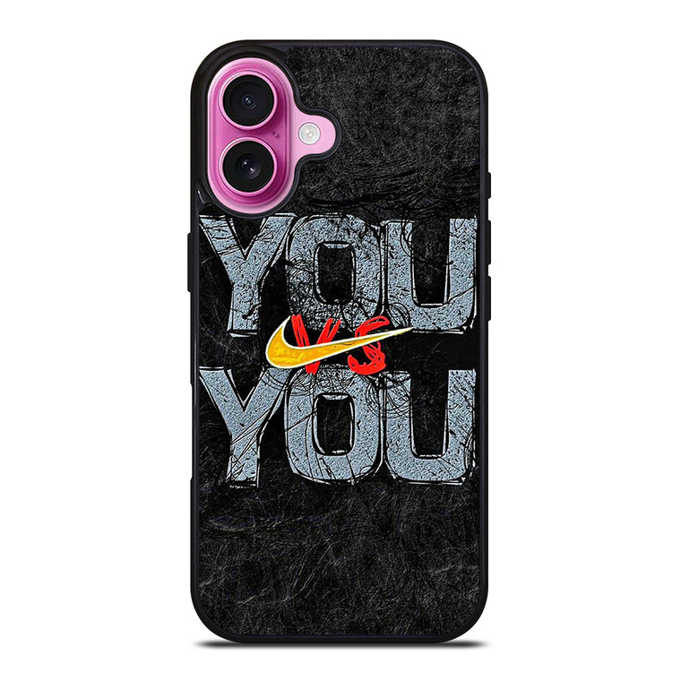 NIKE LOGO YOU VS YOU iPhone 16 Plus Case Cover