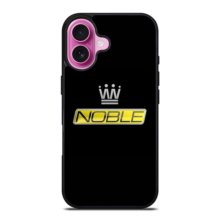 NOBLE AUTOMOTIVE LOGO iPhone 16 Plus Case Cover
