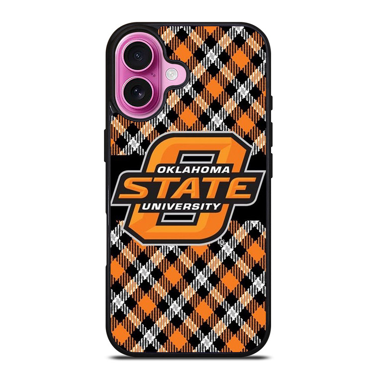 OKLAHOMA STATE UNIVERSITY LOGO iPhone 16 Plus Case Cover