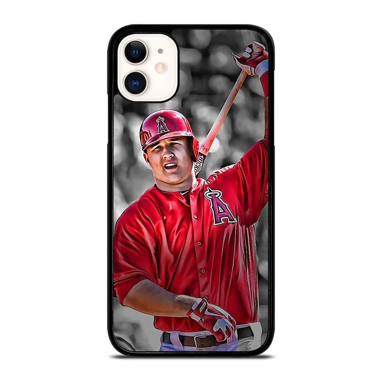 MIKE TROUT BASEBALL LOS ANGELES ANGELS iPhone 11 Case Cover