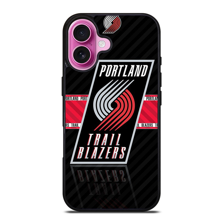 PORTLAND TRAIL BLAZERS LOGO iPhone 16 Plus Case Cover