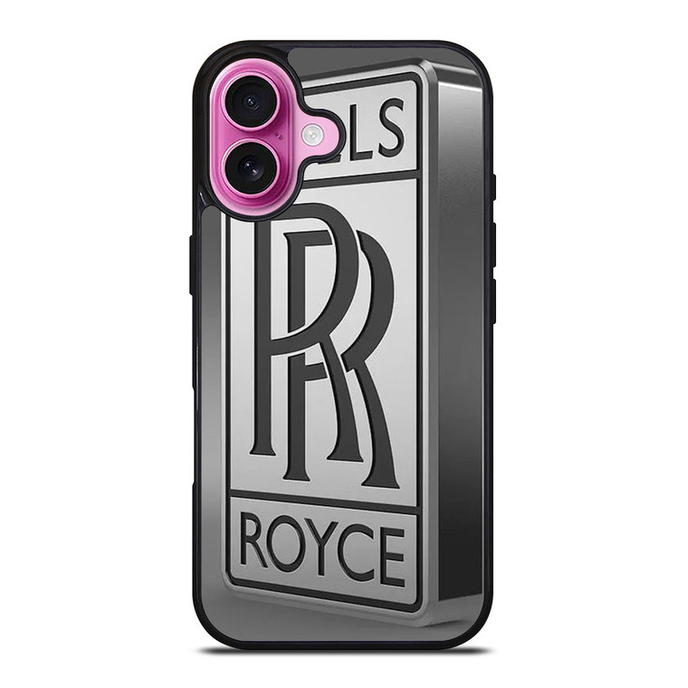 ROLLS ROYCE 3D LOGO iPhone 16 Plus Case Cover
