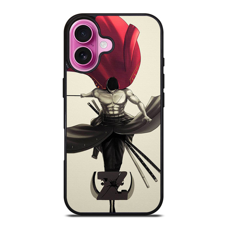 RORONOA ZORO ONE PIECE ANIME iPhone 16 Plus Case Cover RORONOA ZORO ONE PIECE ANIME iPhone 16 Plus Case Cover