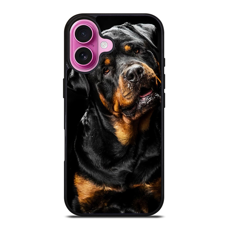 ROTTWEILER DOG POTRAIT 2 iPhone 16 Plus Case Cover