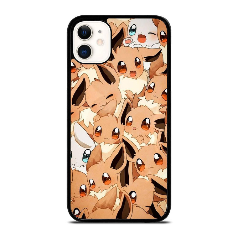 POKEMON EEVEE CUTE COLLAGE iPhone 11 Case Cover