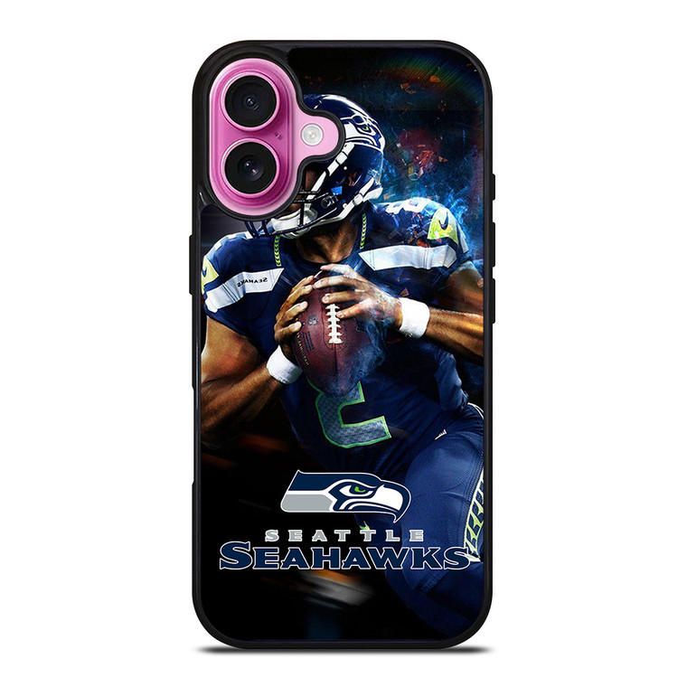 RUSSELL WILSON SEATTLE SEAHAWKS NFL iPhone 16 Plus Case Cover