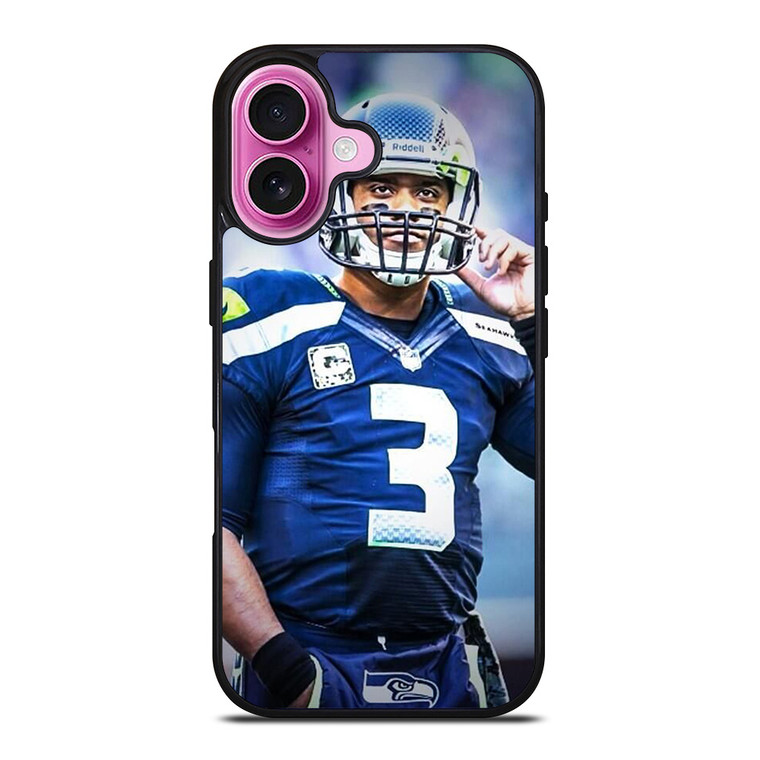 RUSSELL WILSON SEATTLE SEAHAWKS iPhone 16 Plus Case Cover RUSSELL WILSON SEATTLE SEAHAWKS iPhone 16 Plus Case Cover