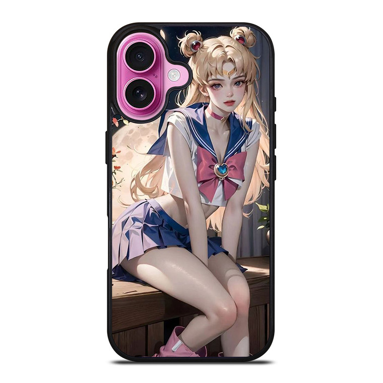 SAILOR MOON USAGI TSUKINO ANIME MANGA iPhone 16 Plus Case Cover