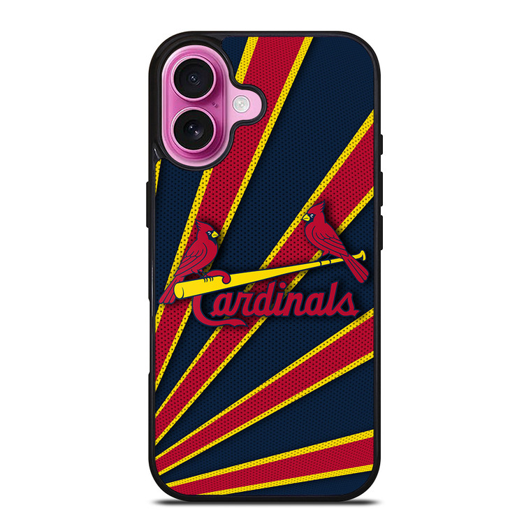 SAINT LOUIS CARDINALS TEAM LOGO iPhone 16 Plus Case Cover SAINT LOUIS CARDINALS TEAM LOGO iPhone 16 Plus Case Cover