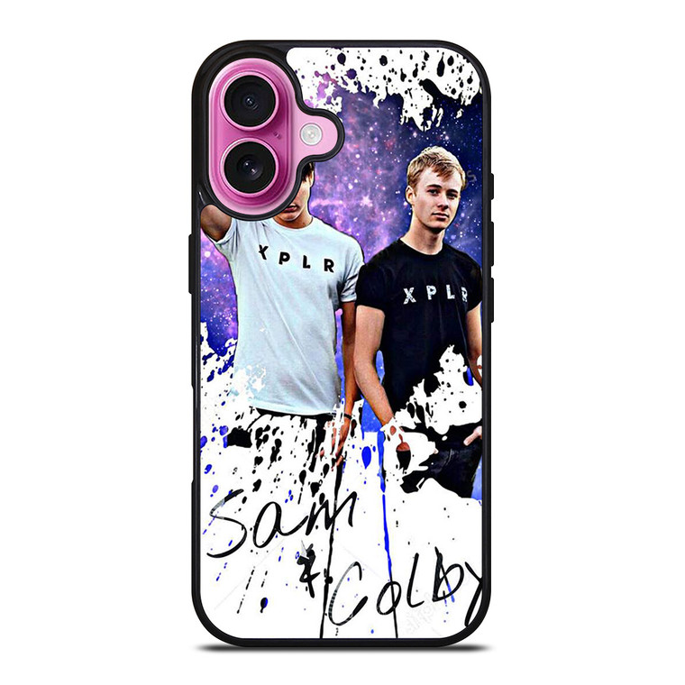 SAM AND COLBY ART iPhone 16 Plus Case Cover